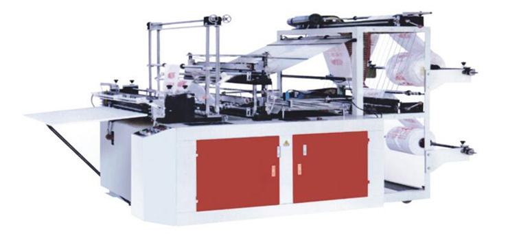 High speed Double Layer Plastic Bag Production Machine