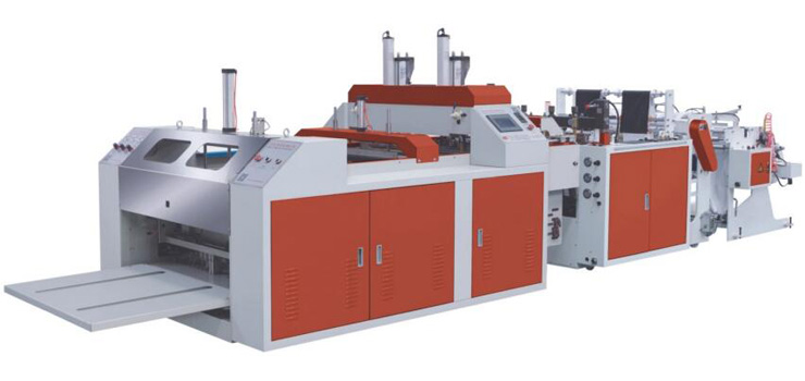 Double Track Shopping Bag Making Machine