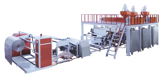 high-speed bubble film machine